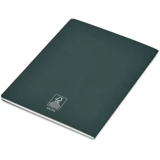 Okiyo Emika FSC A4 Dark Green Back
